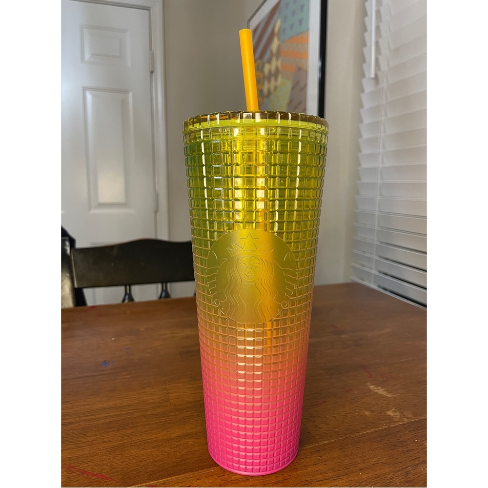 Starbucks Summer 2022 Cold Cup - Lemon Gradient (24oz) - Picture 5 of 5